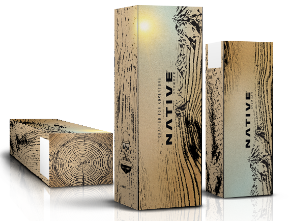 The Native Eyewear Packaging Design project