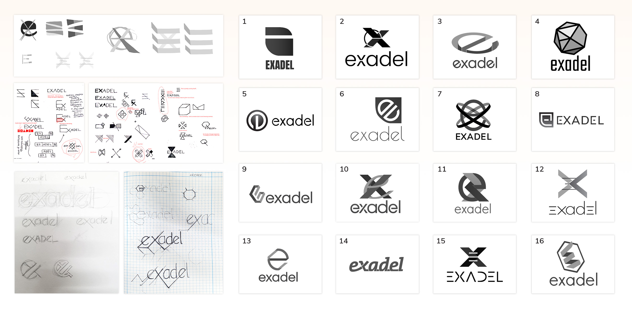 Ideation on the new Exadel Brand
